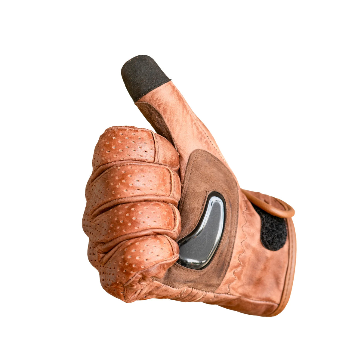Guantes Ruta 40 Woman Brown – Machine Garage — vista 5