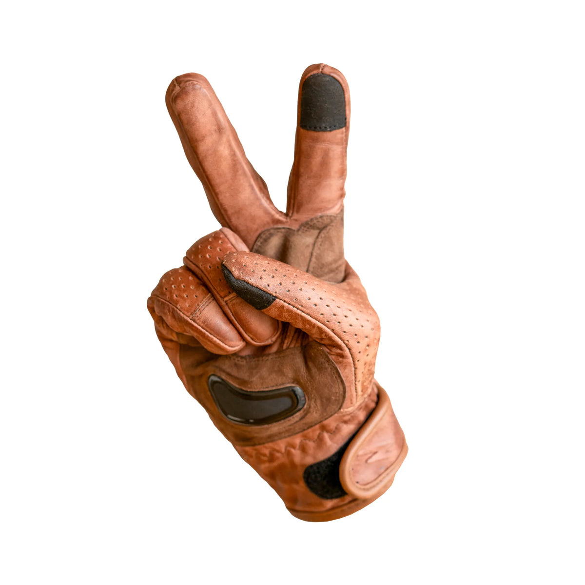 Guantes Ruta 40 Woman Brown – Machine Garage — vista 3