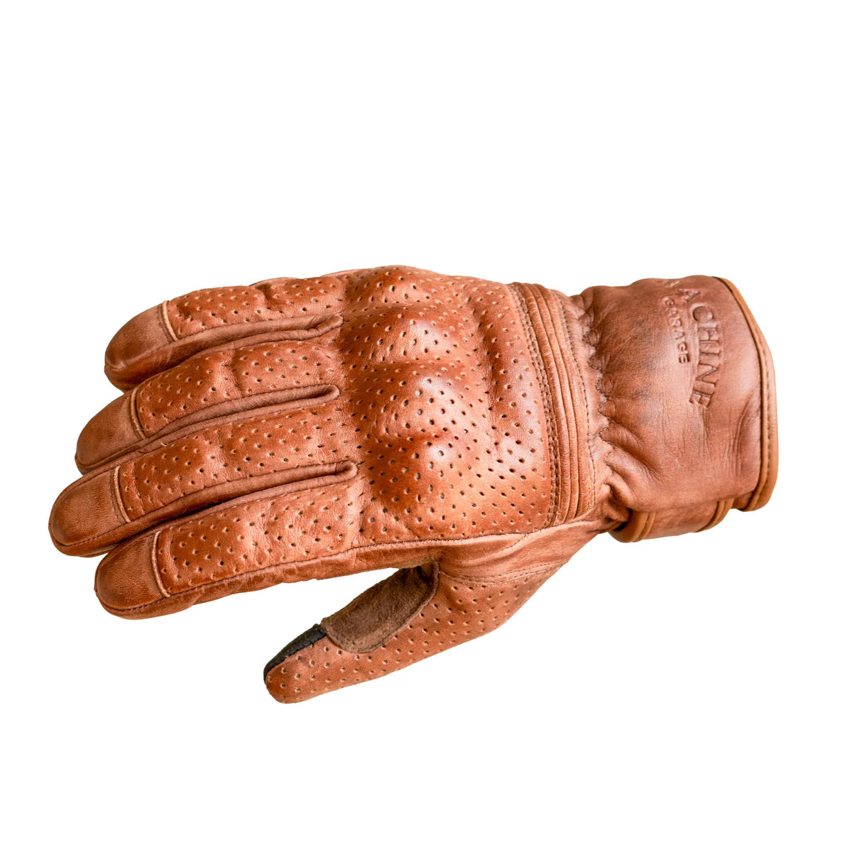 Guantes Ruta 40 Woman Brown – Machine Garage — vista 4