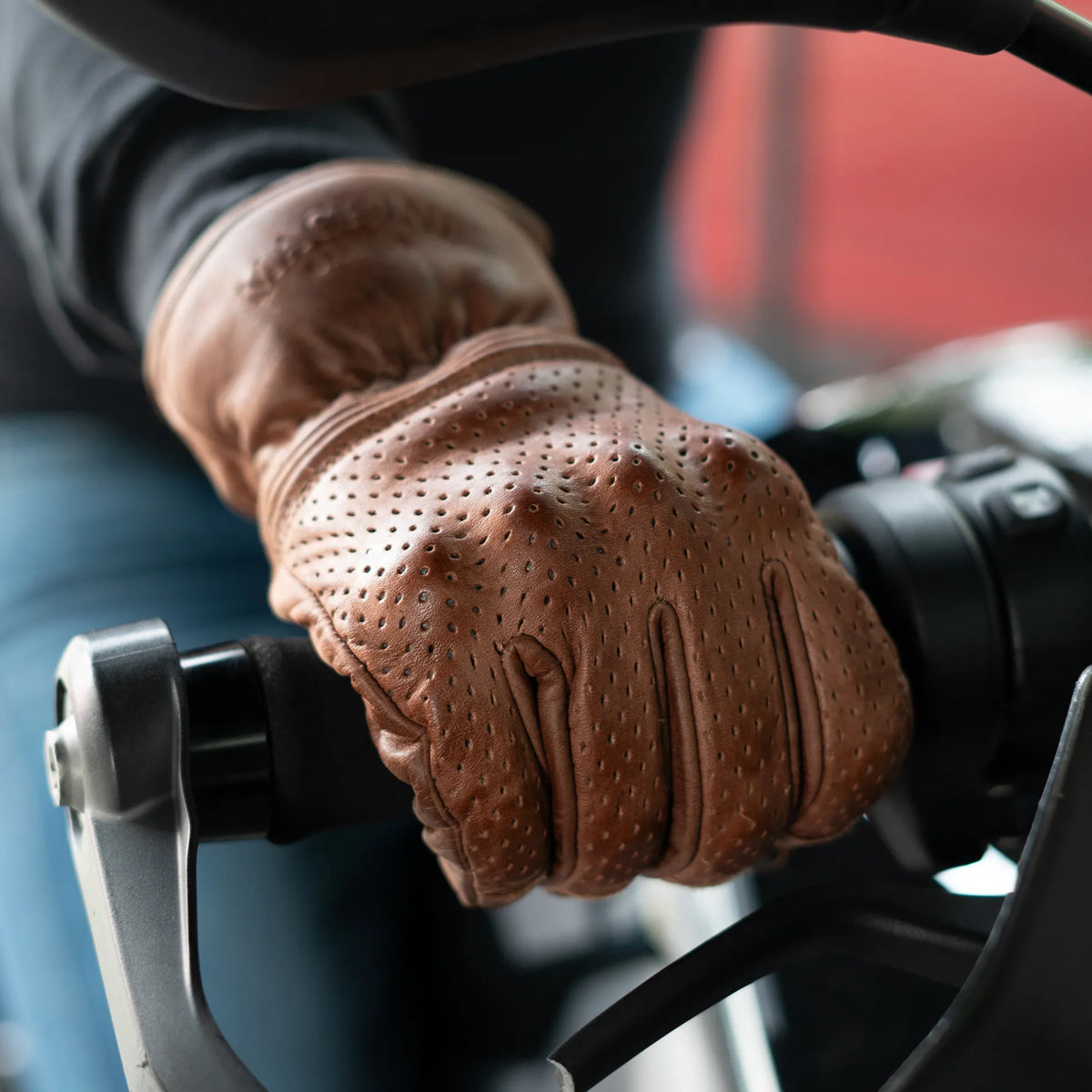 Guantes Ruta 40 Woman Brown – Machine Garage — vista 6