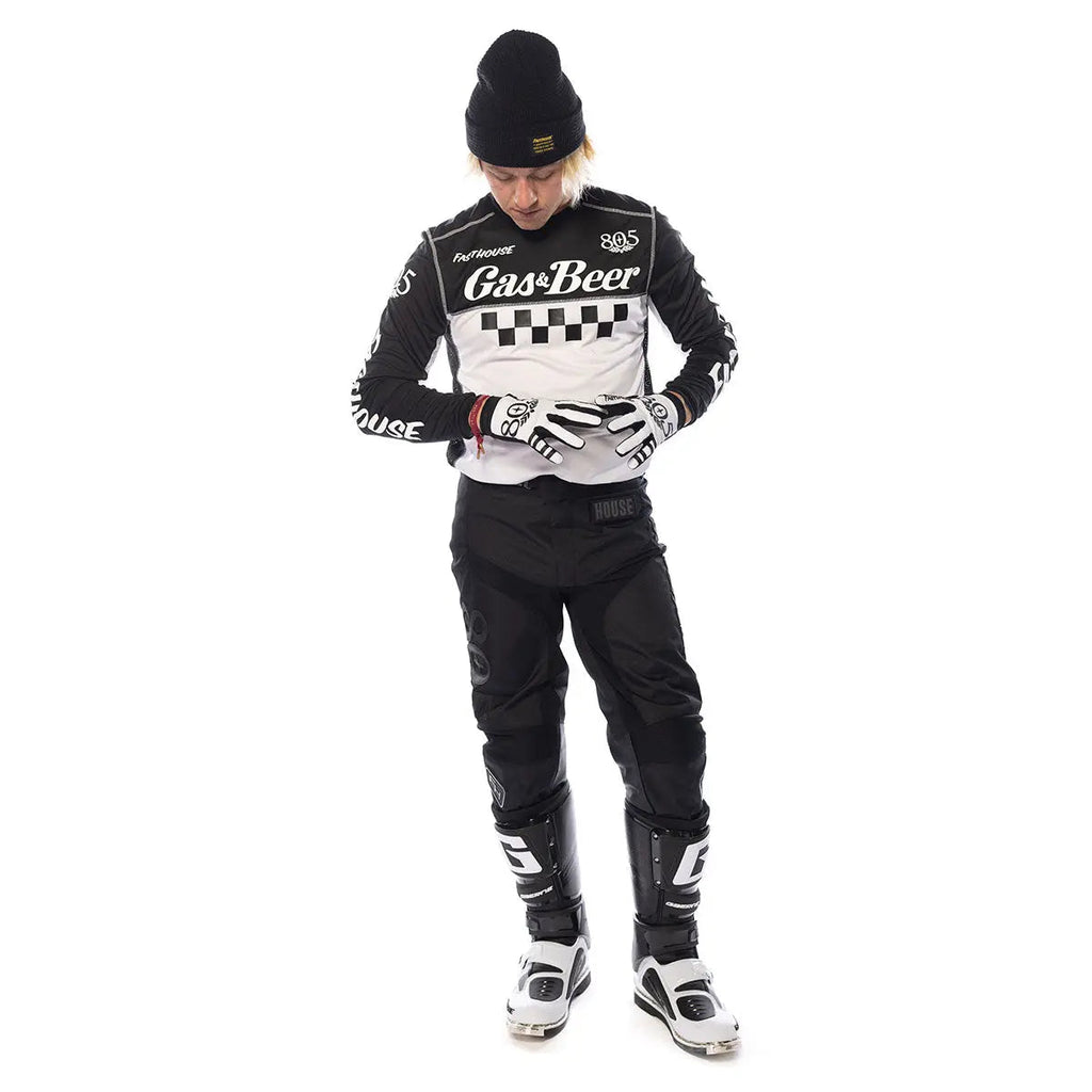 Fasthouse Grindhouse 805 Tavern Jersey Black / White