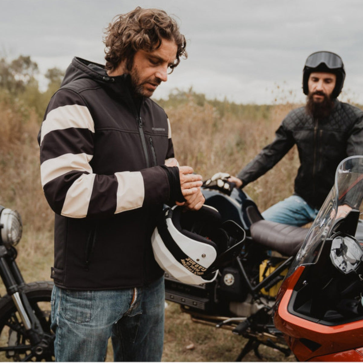 HolyFreedom Prison Softshell Motorcycle Jacket — vista 5