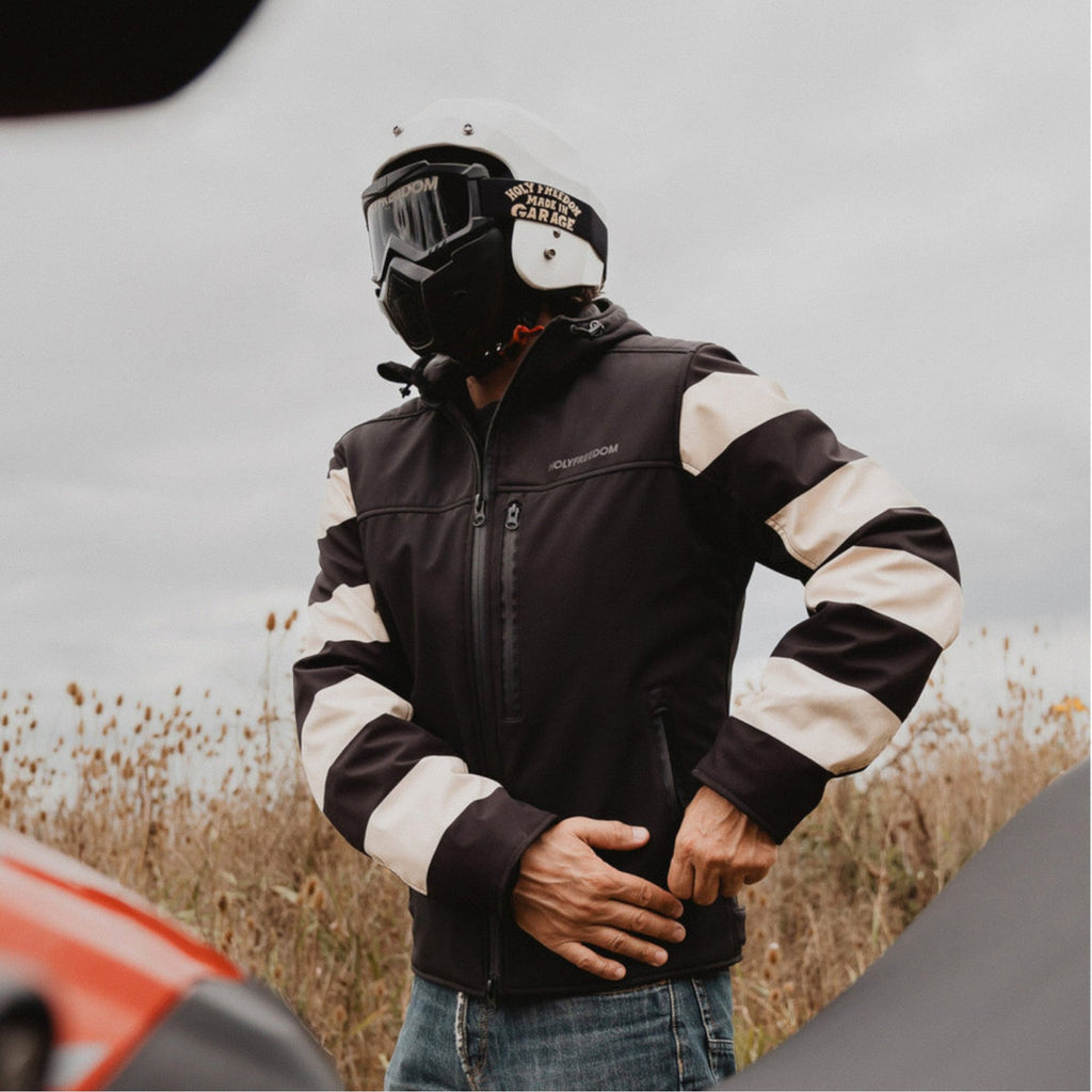 HolyFreedom Prison Softshell Motorcycle Jacket