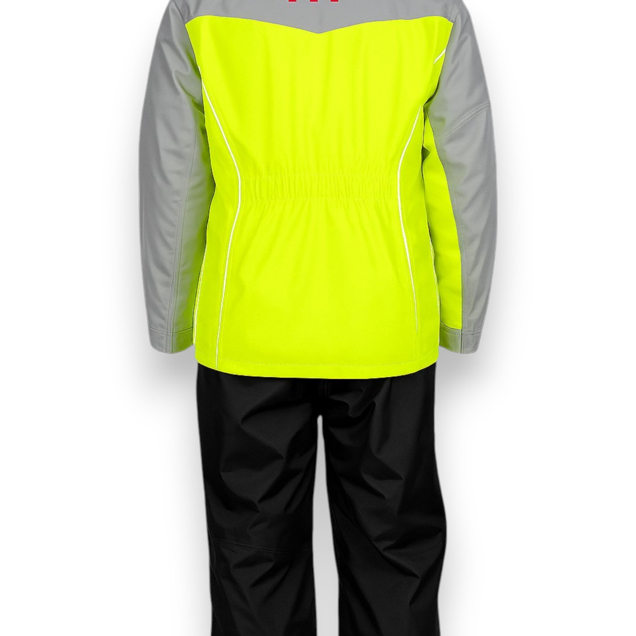 Impermeable HT Gris/High Vision/Negro