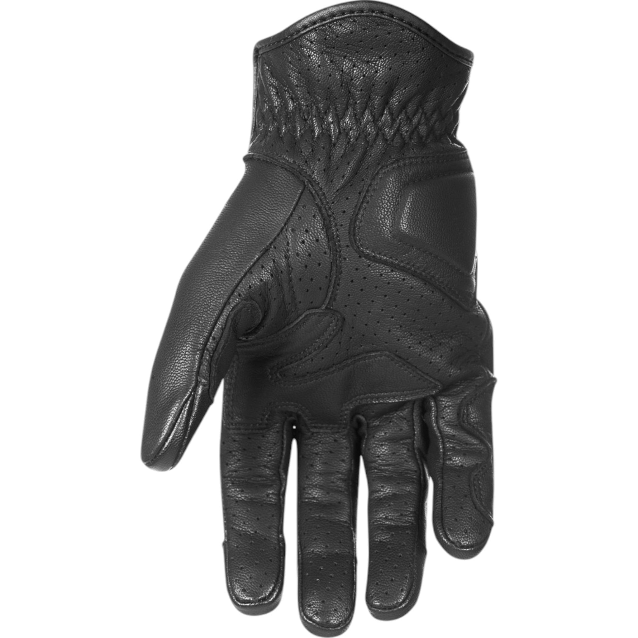 PANDO MOTO IVY BLACK – Leather Summer Motorcycle Gloves