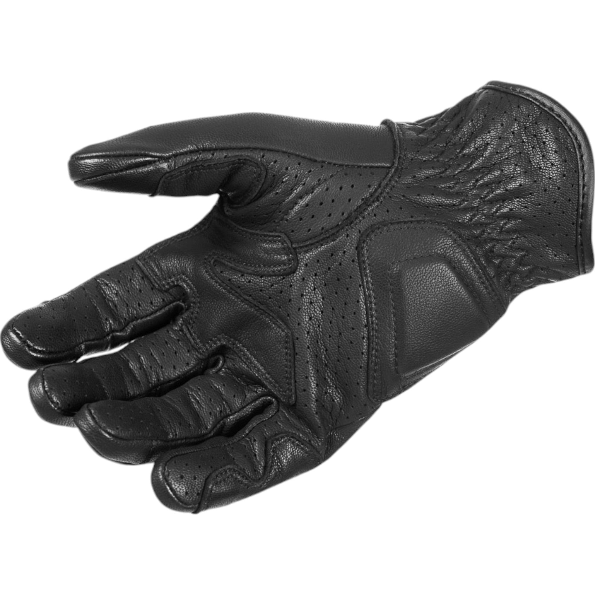 PANDO MOTO IVY BLACK – Leather Summer Motorcycle Gloves
