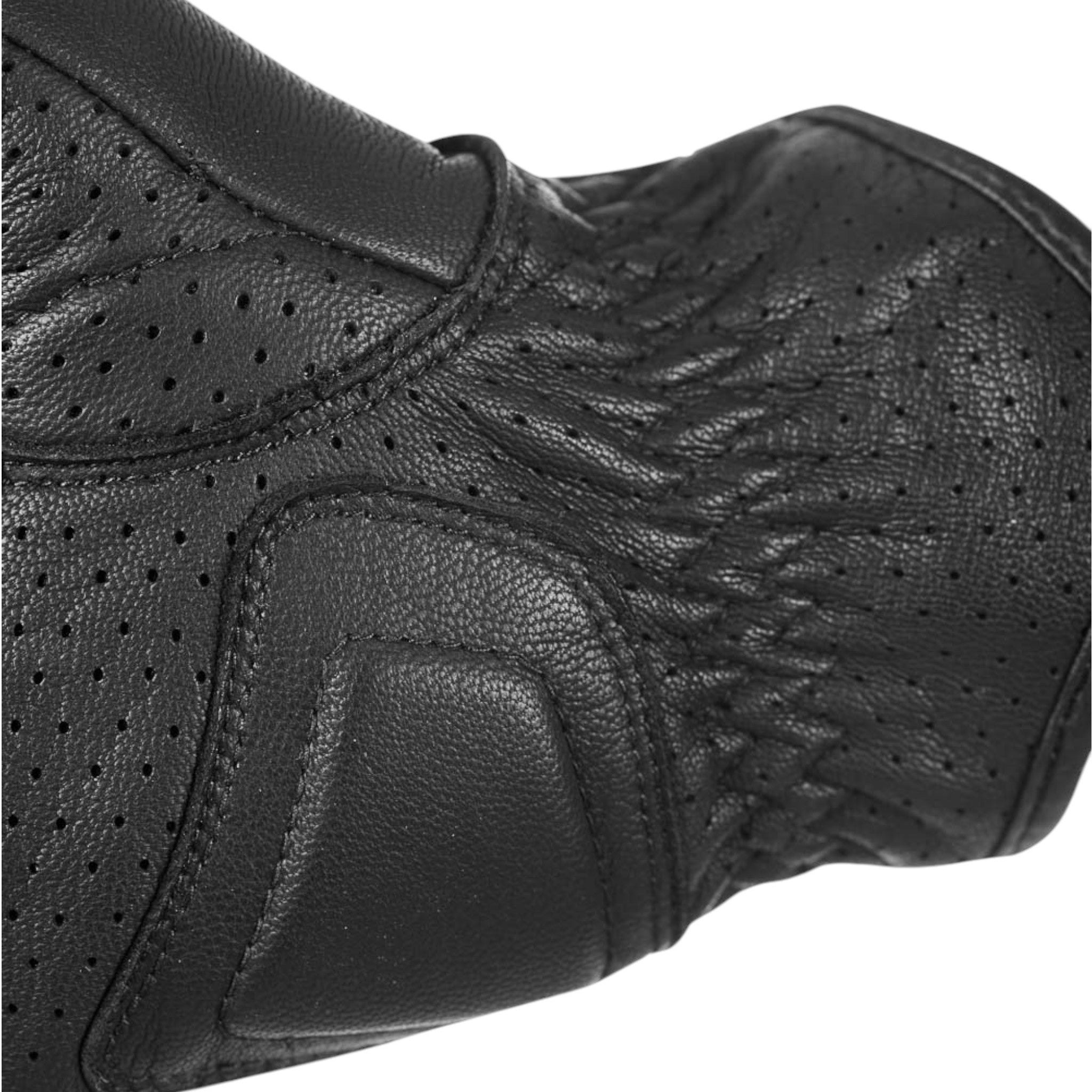 PANDO MOTO IVY BLACK – Leather Summer Motorcycle Gloves