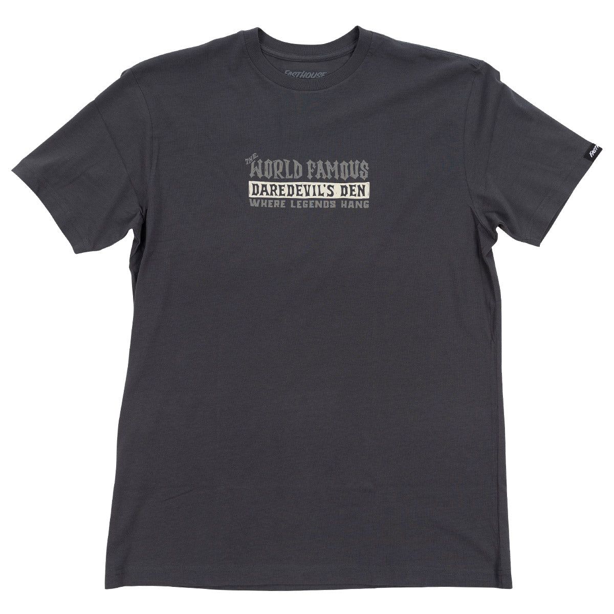 Fasthouse Jekyll Tee – Graphite Black