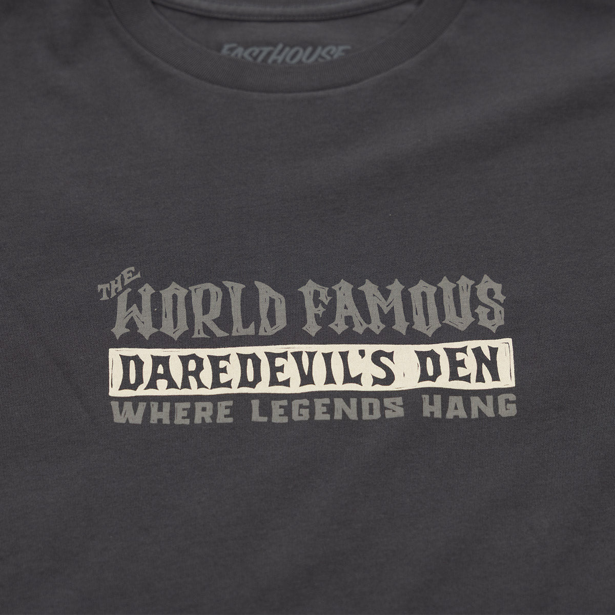 Fasthouse Jekyll Tee – Graphite Black