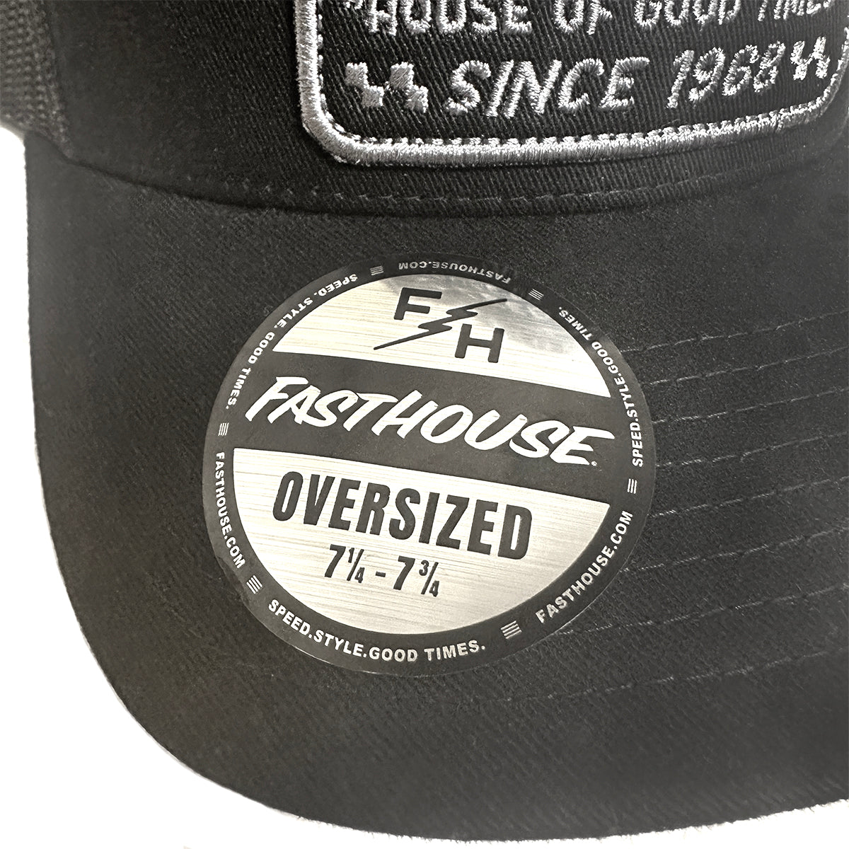 FASTHOUSE Junction Hat Oversized - Black