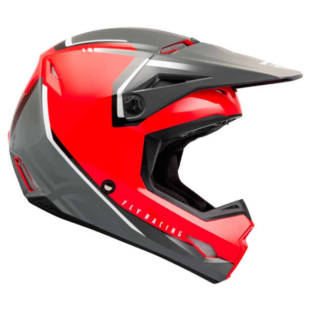 Fly Racing Kinetic Vision Red/Grey