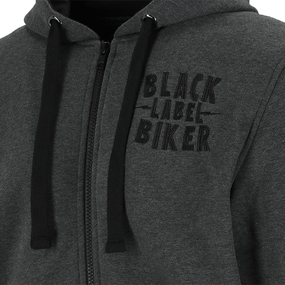 Black Label Biker Sudadera Knievel - Grey — vista 3
