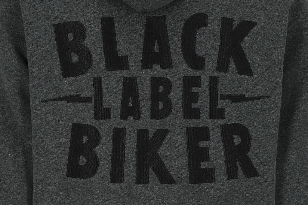 Black Label Biker Sudadera Knievel - Grey