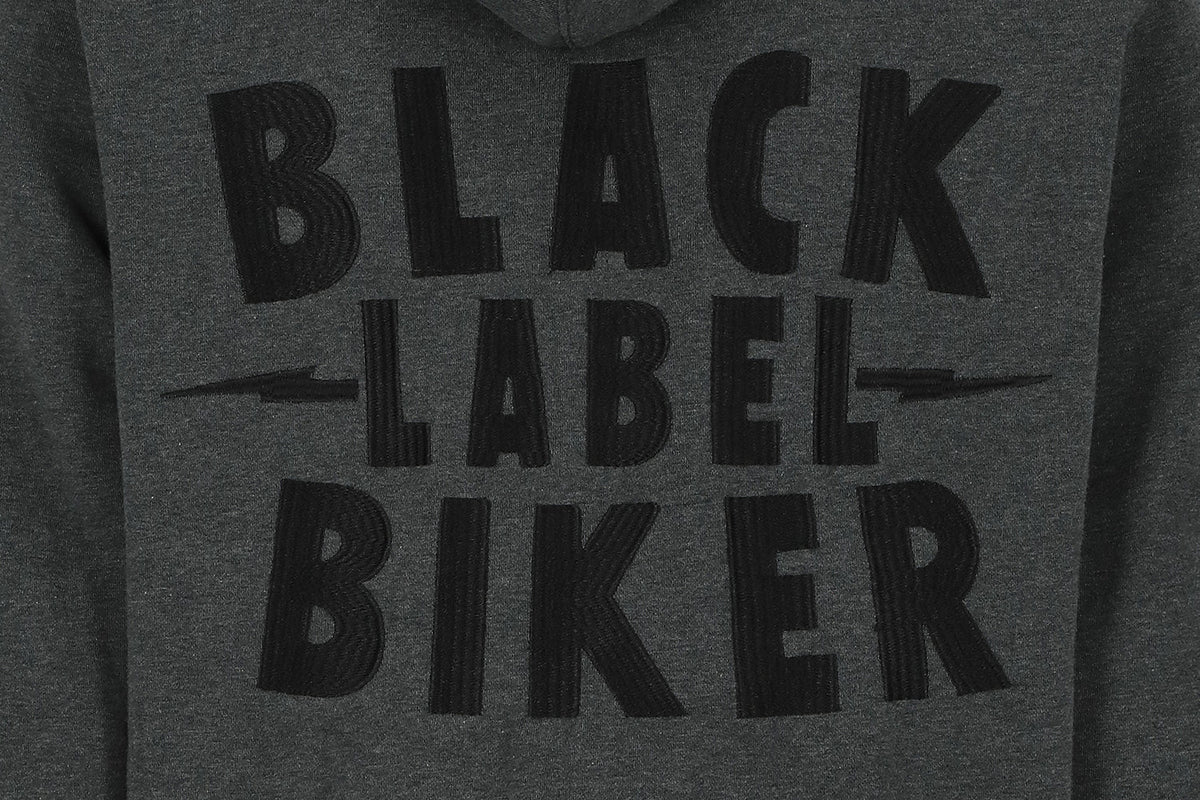 Black Label Biker Sudadera Knievel - Grey — vista 4