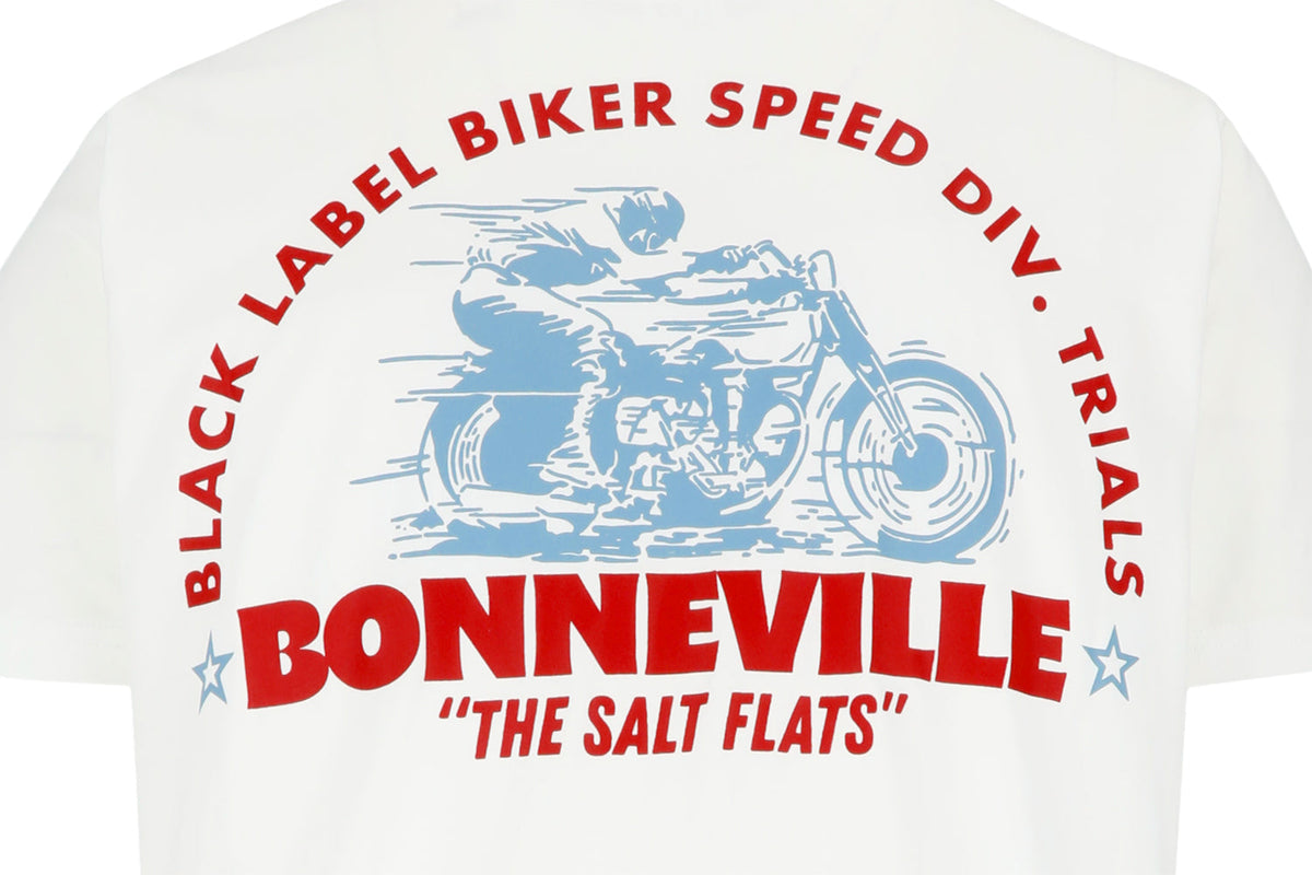 Black Label Biker Bonneville Salt Flats T-Shirt — vista 4