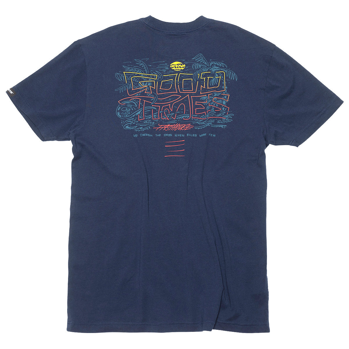 FASTHOUSE Lagoon Tee - Navy — vista 2