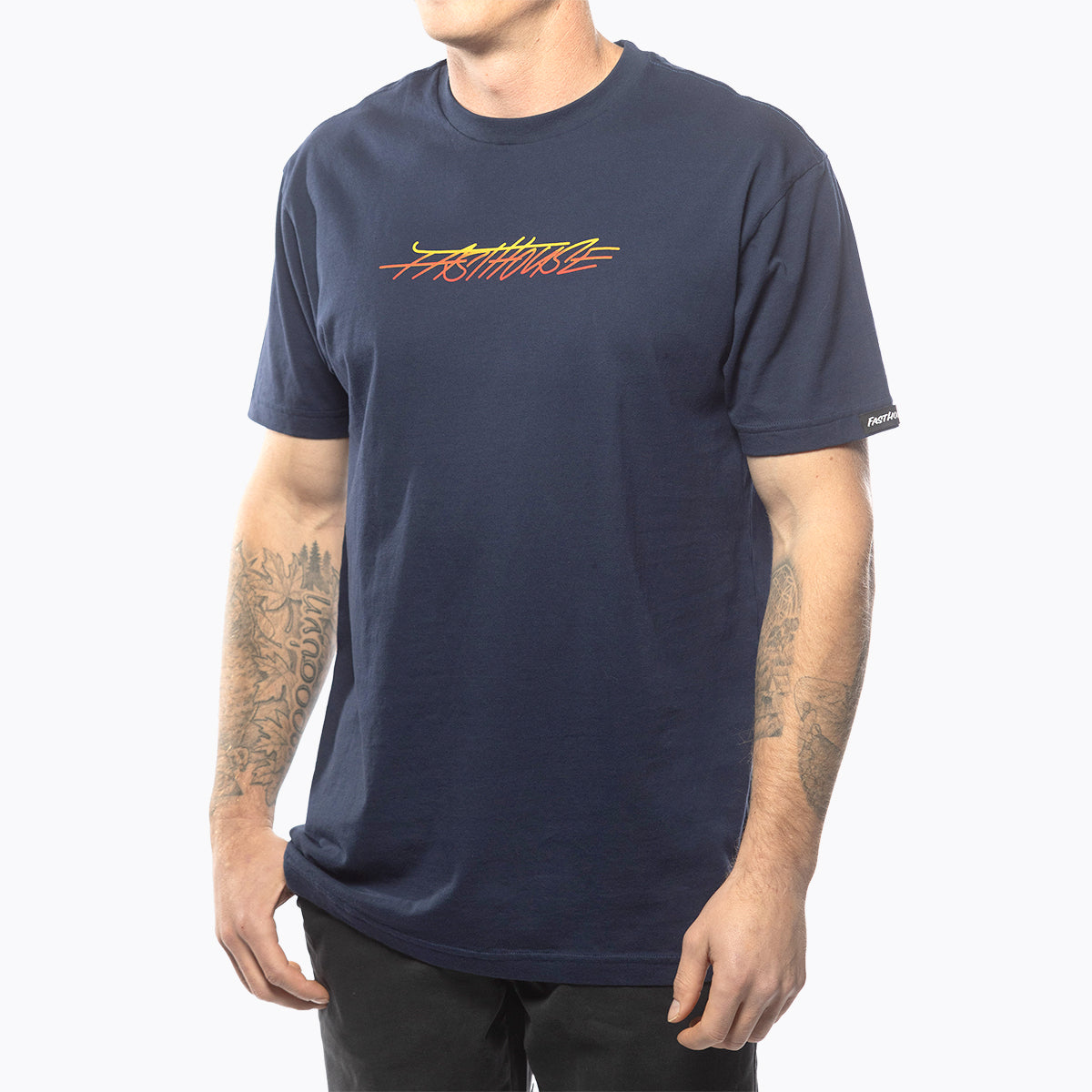 FASTHOUSE Lagoon Tee - Navy — vista 3