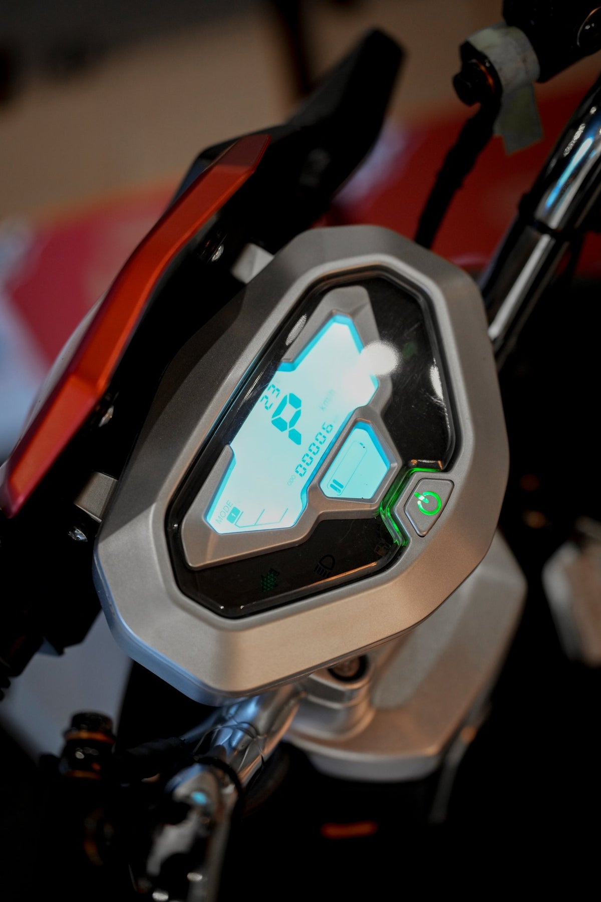 AIMA Tiger S5 Motocicleta Eléctrica Rojo/Gris — vista 4