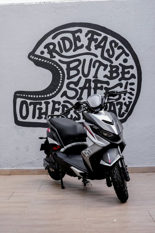 AIMA Tiger S5 Motocicleta Eléctrica Gris/Negro