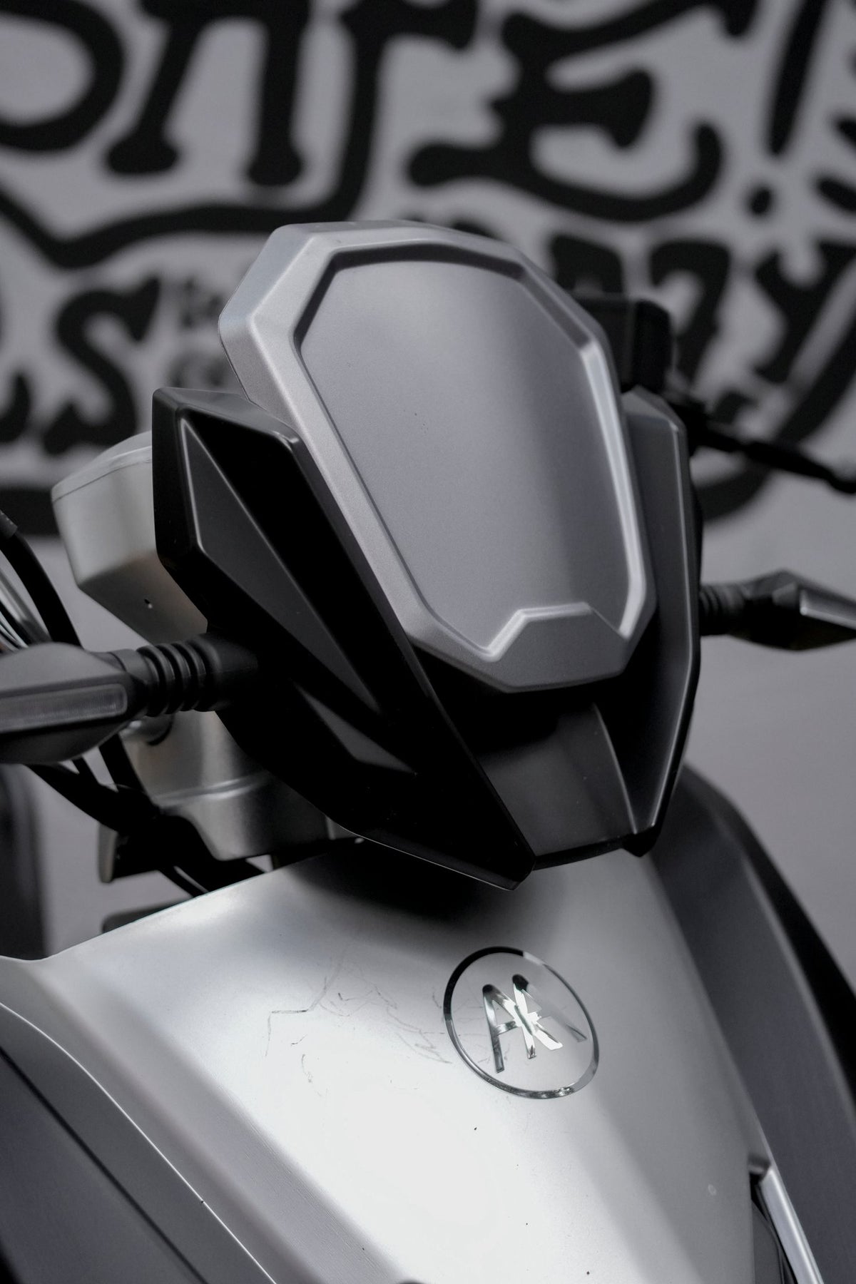 AIMA Tiger S5 Motocicleta Eléctrica Gris/Negro — vista 4