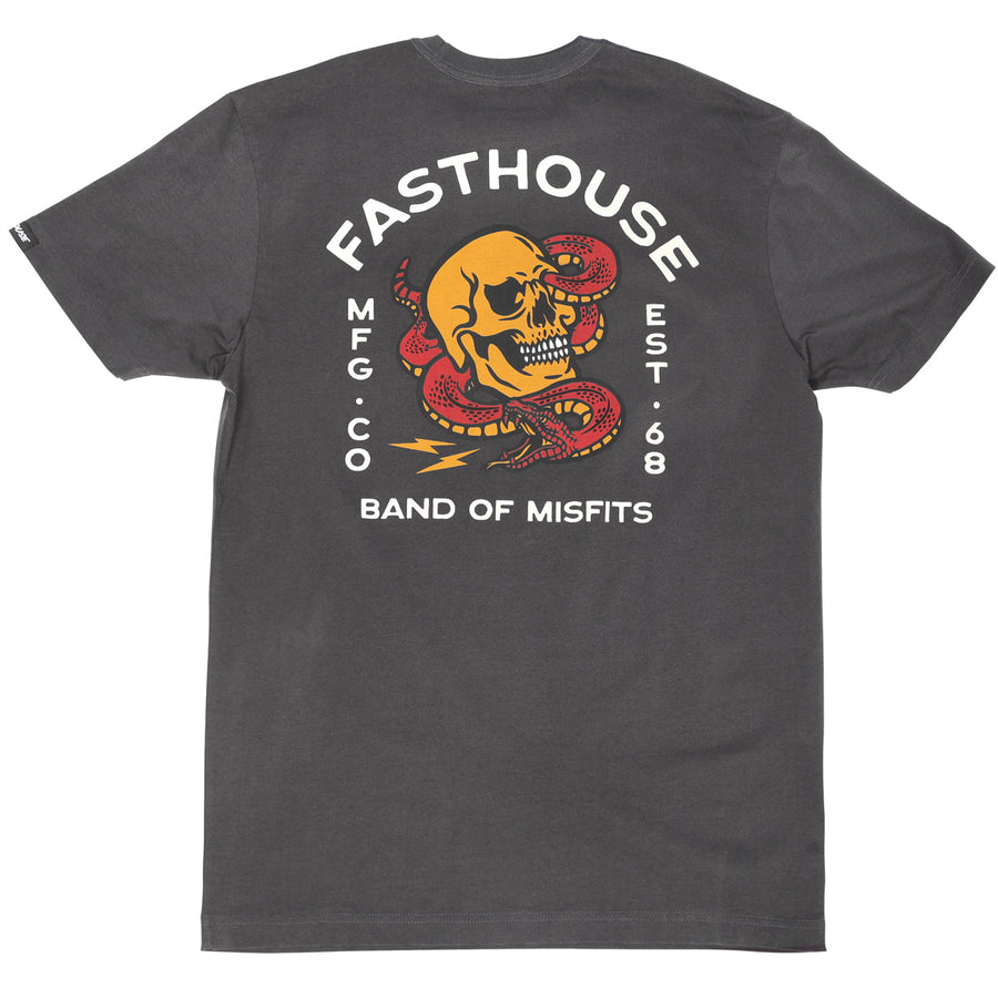 Manasa Tee - Graphite Black | FASTHOUSE — vista 1