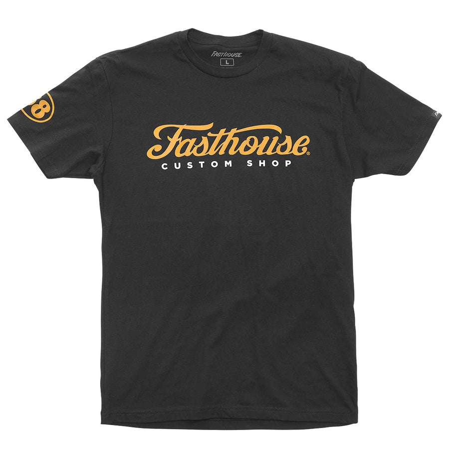 Fasthouse Morris Tee – Black — vista 1