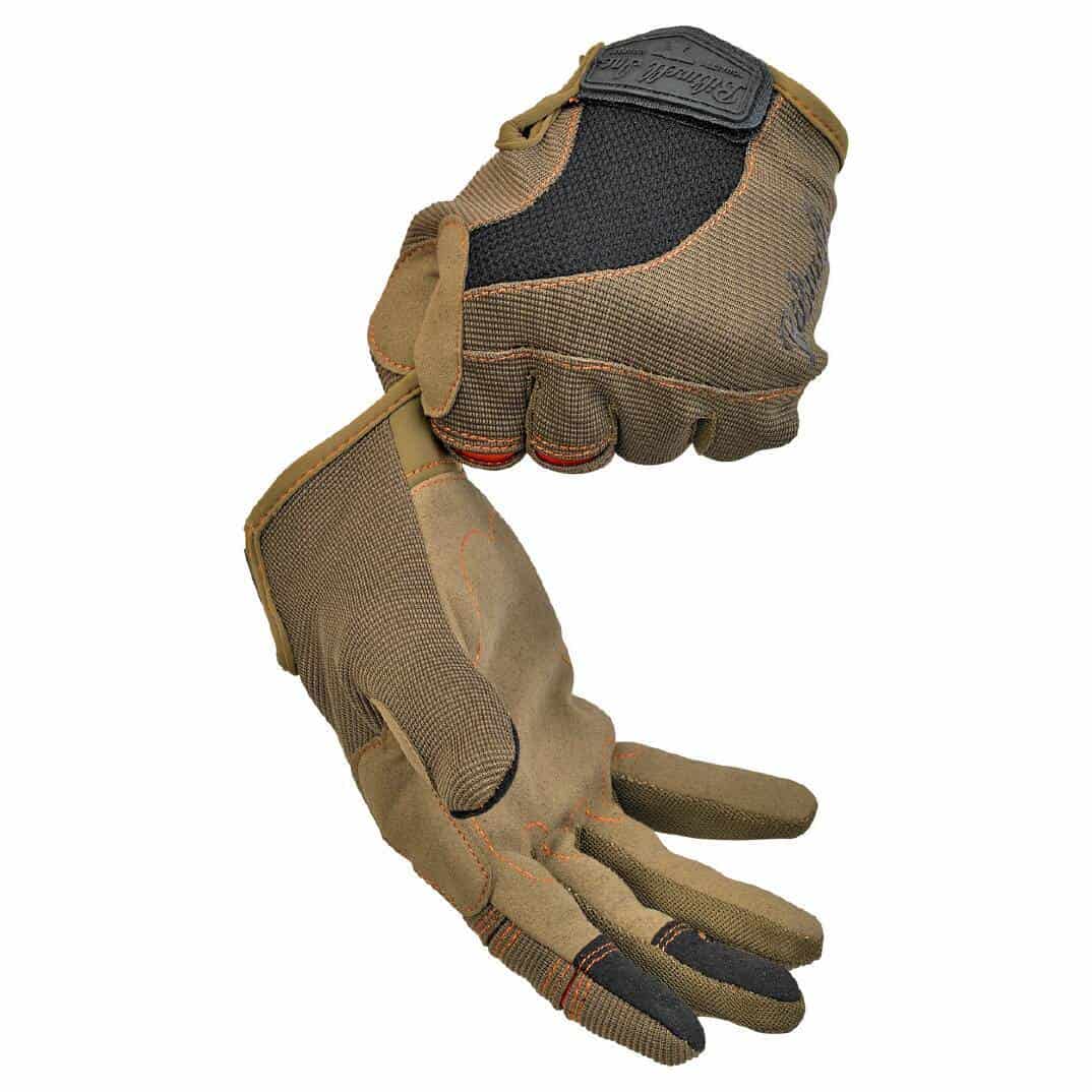 Moto Gloves Brown/Orange