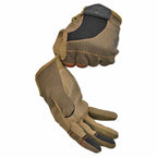 Moto Gloves Brown/Orange