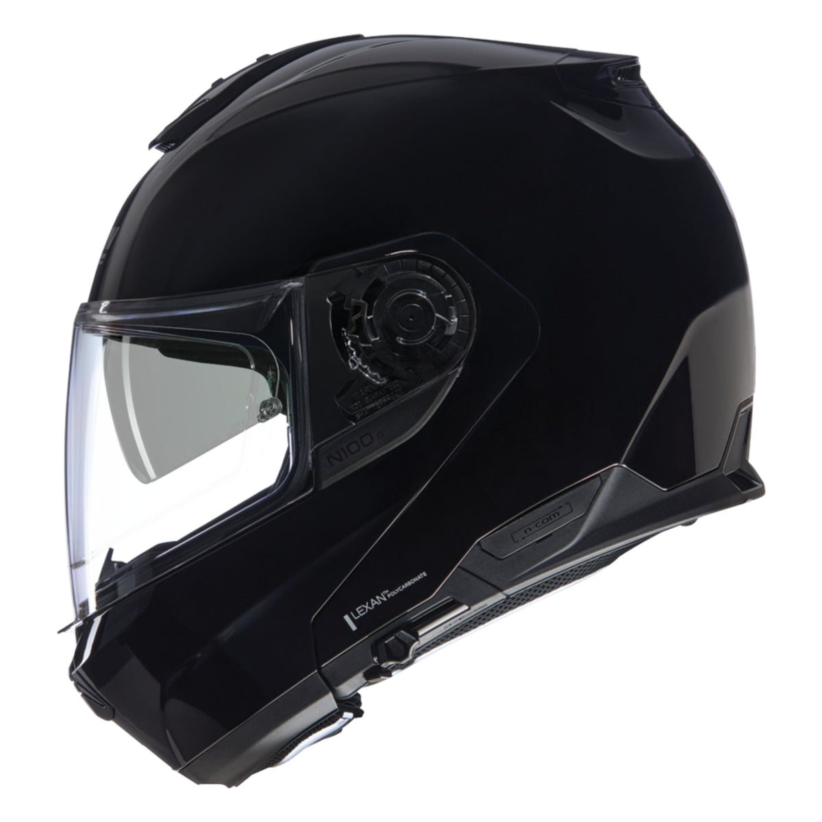 Nolan N100-6 CLASSIC 301 Glossy Black — vista 3