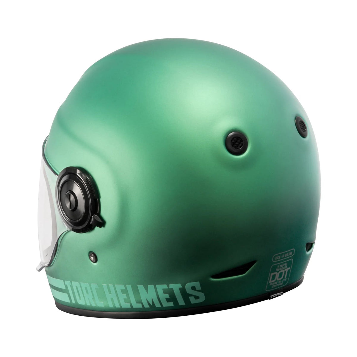 Torc Newport Cali Iridecent Teal de Torc Helmets — vista 4