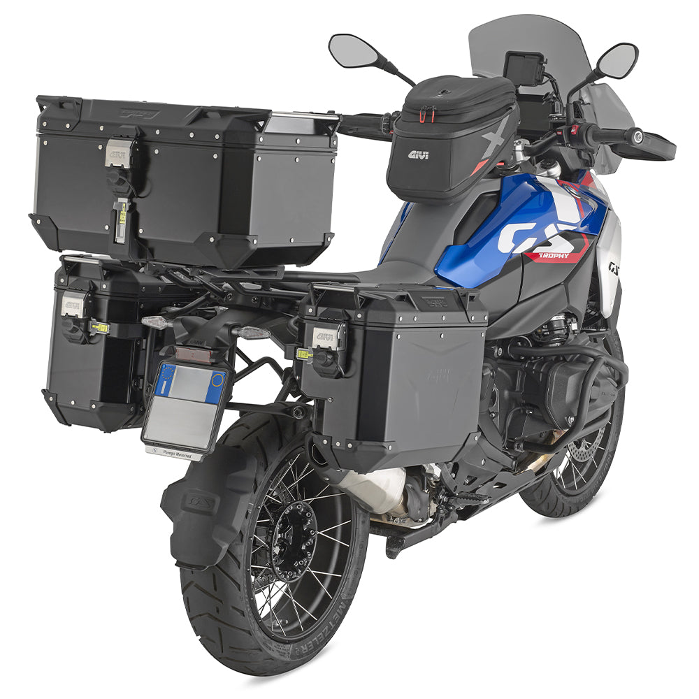 TOP CASE GIVI OBKEV58B TREKKER OUTBACK EVO SMART 58L BLACK LINE — vista 3