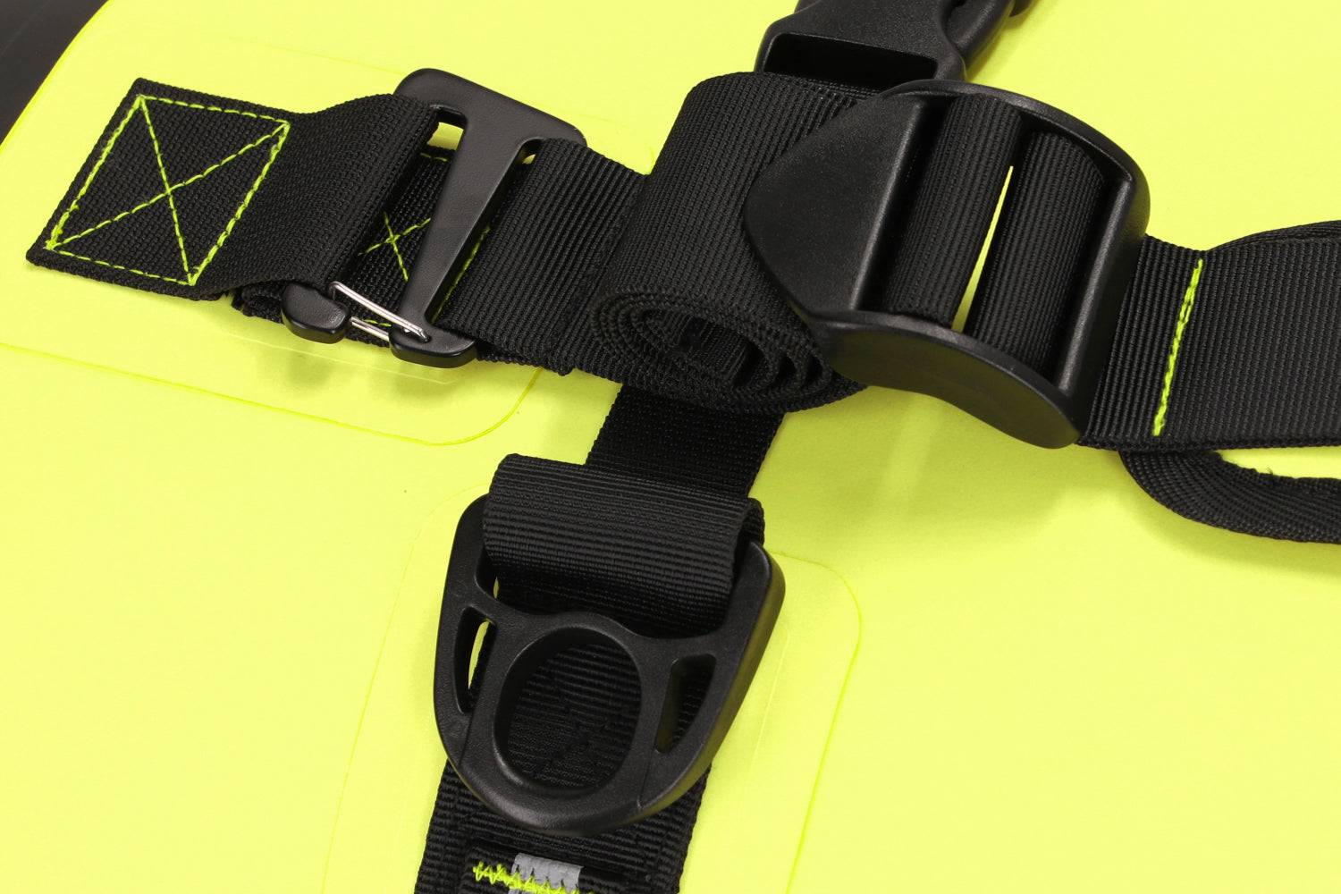 Black Label Biker Overlander Dry Bag/Backpack 65L - Verde Limón