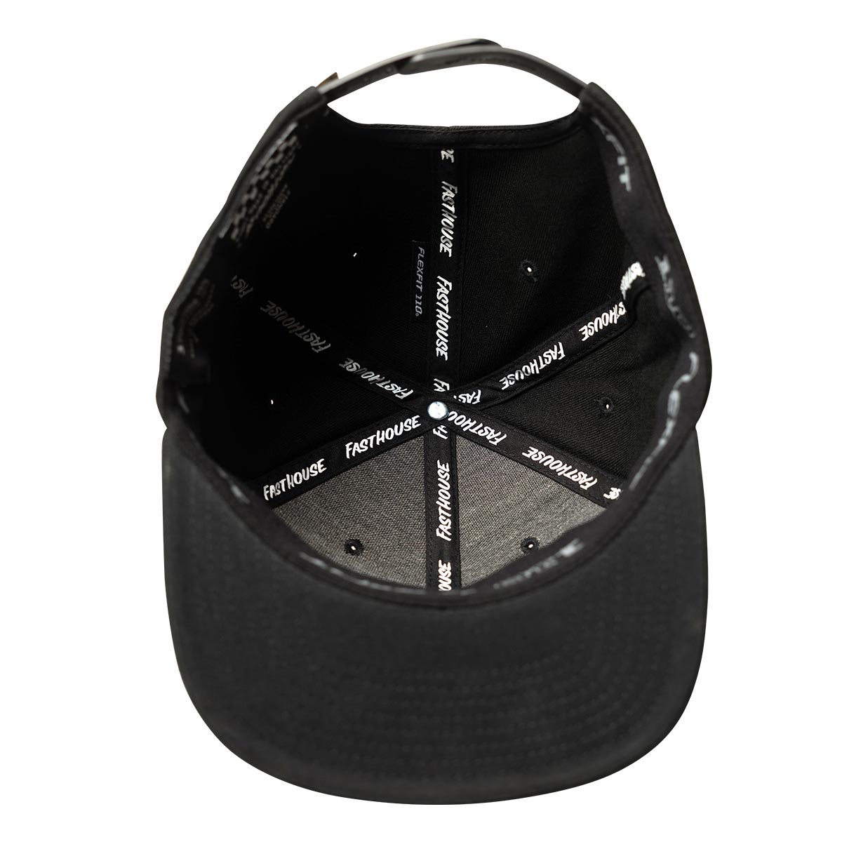 Fasthouse Oil Burner 110 Hat Oversized – Black