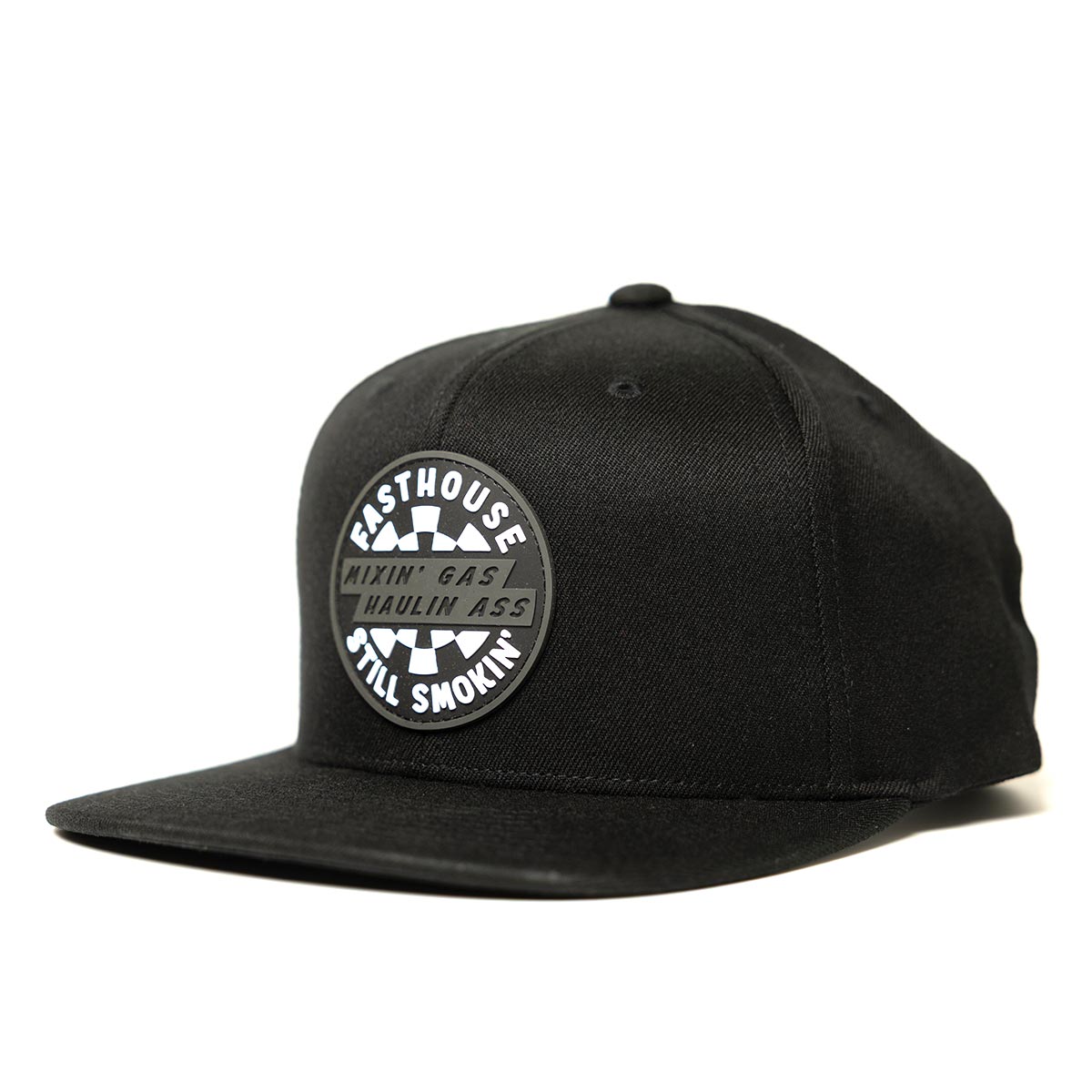 Fasthouse Oil Burner 110 Hat Oversized – Black