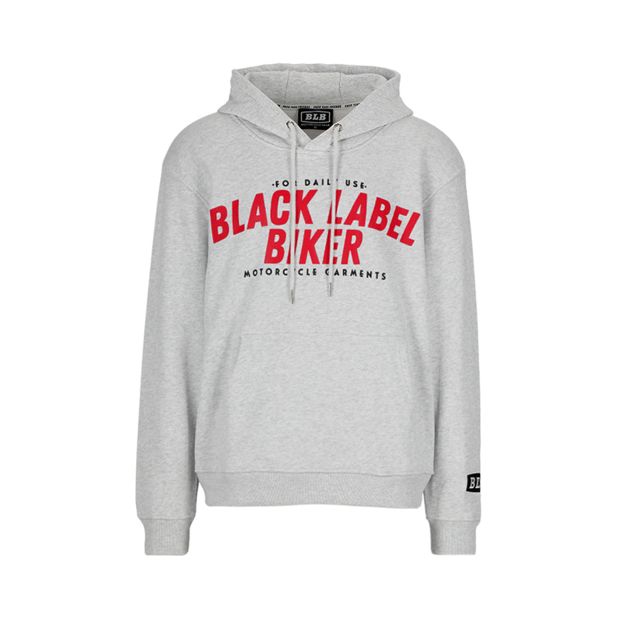 Black Label Biker Hoodie Pegasus | Grey — vista 1