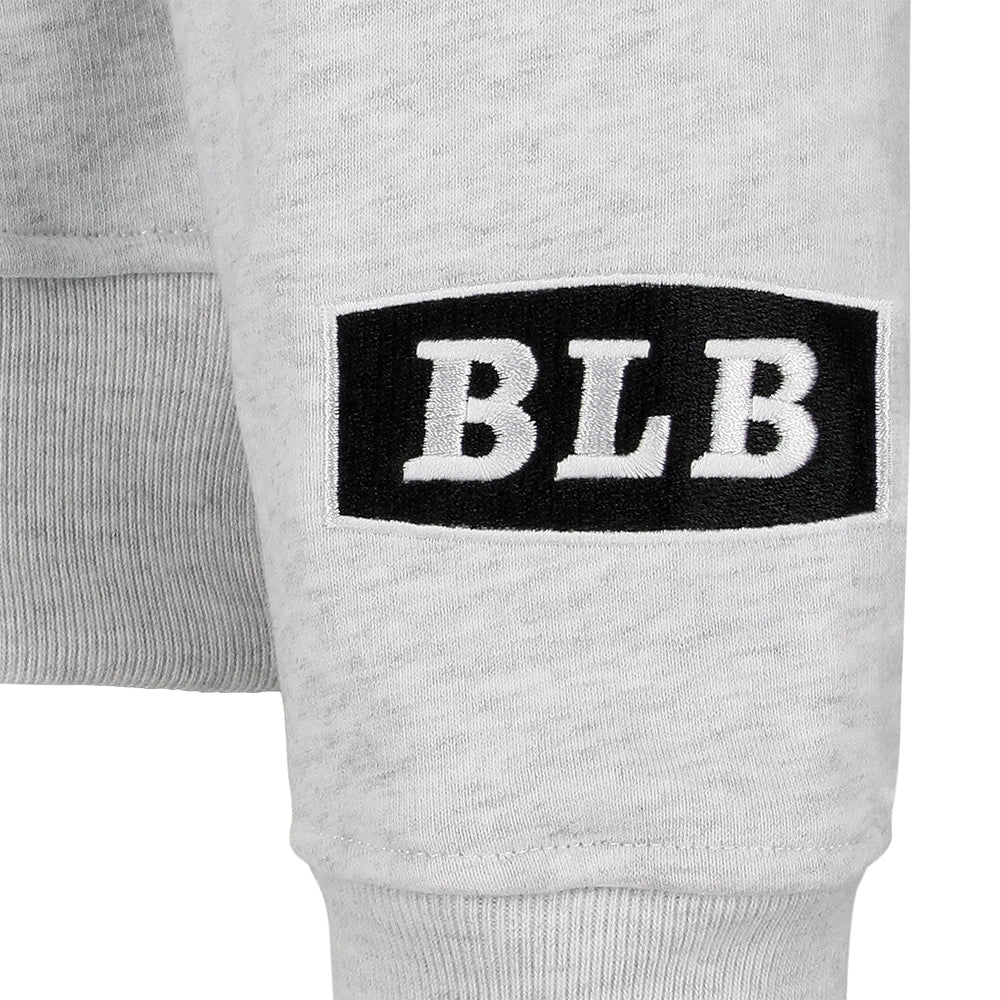 Black Label Biker Hoodie Pegasus | Grey