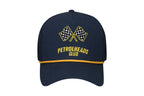 Black Label Biker Gorra Petrolhead Blue