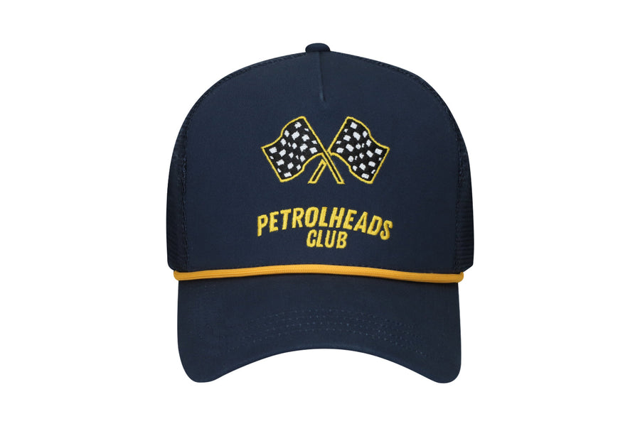 Black Label Biker Gorra Petrolhead Blue — vista 1