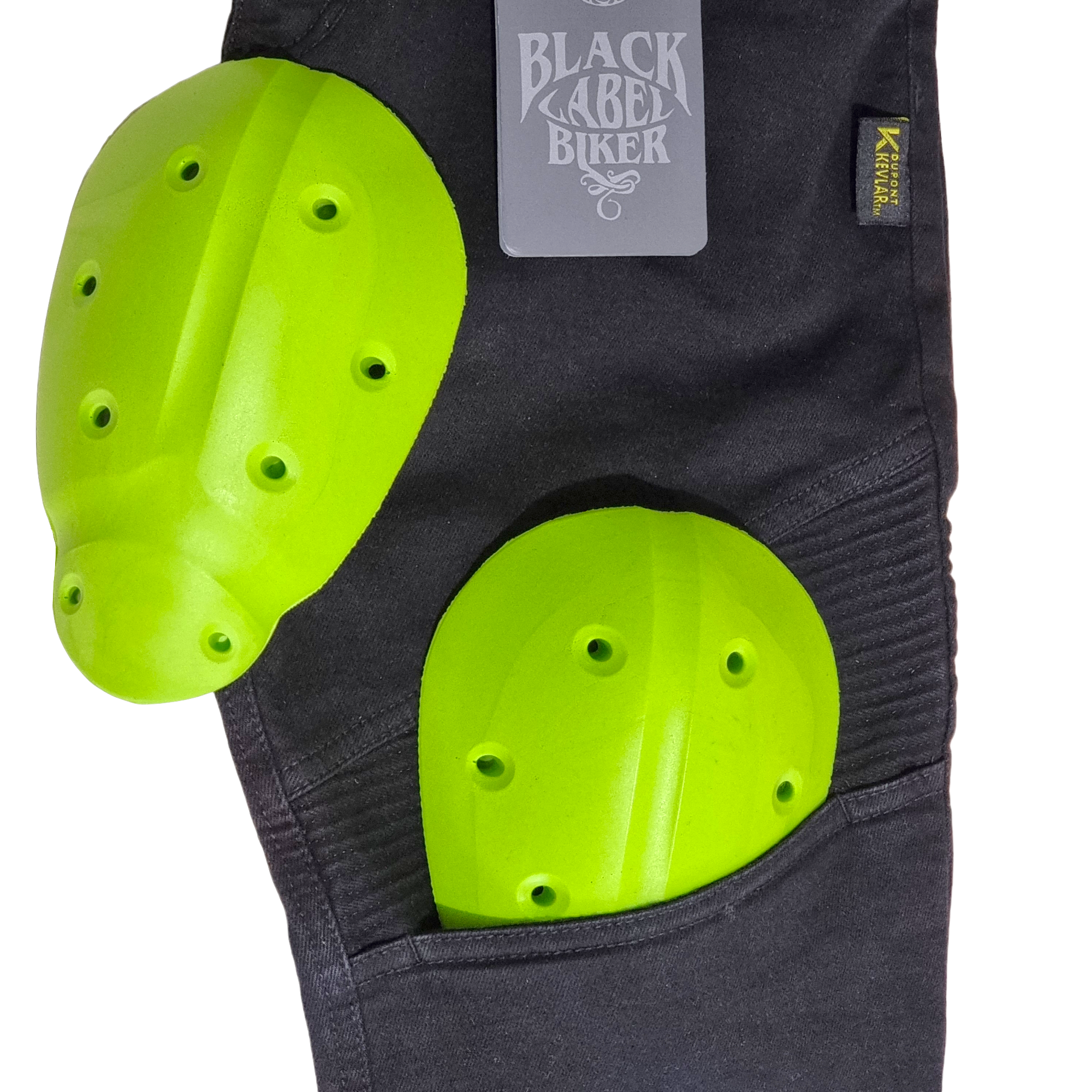 Black Label Biker Protecciones de Rodillas Chicas (Hombros/Codos) Nivel CE2