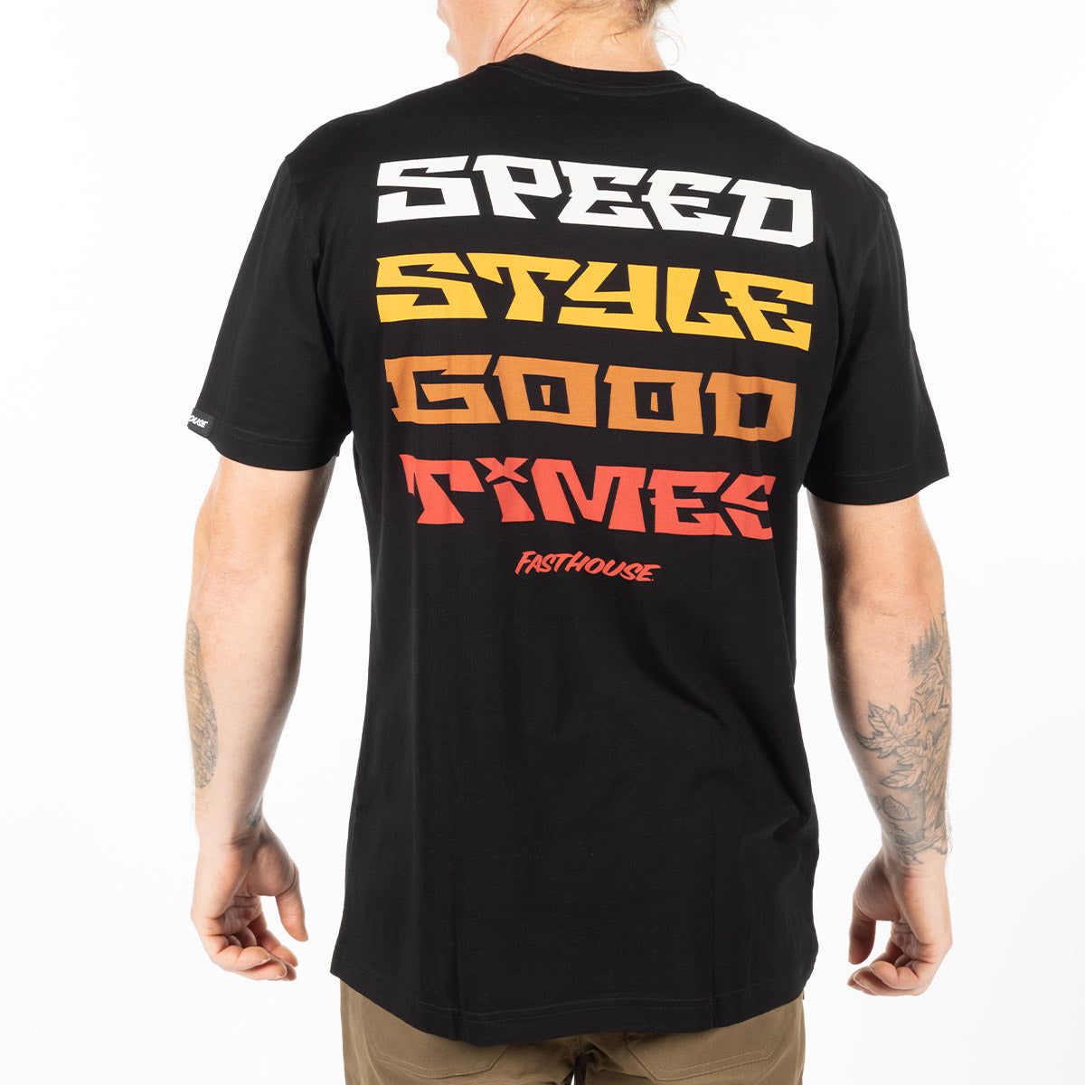 Fasthouse Pillar Tee – Black