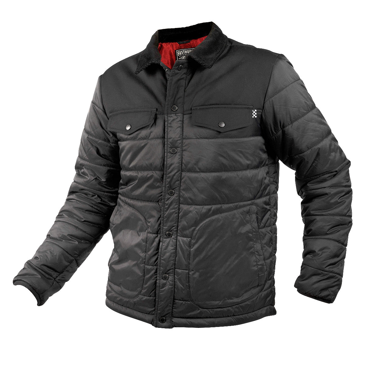 Prospector Puffer Jacket - Black | Fasthouse