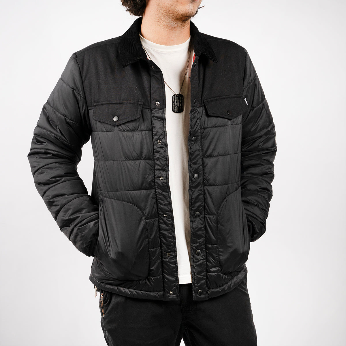 Prospector Puffer Jacket - Black | Fasthouse