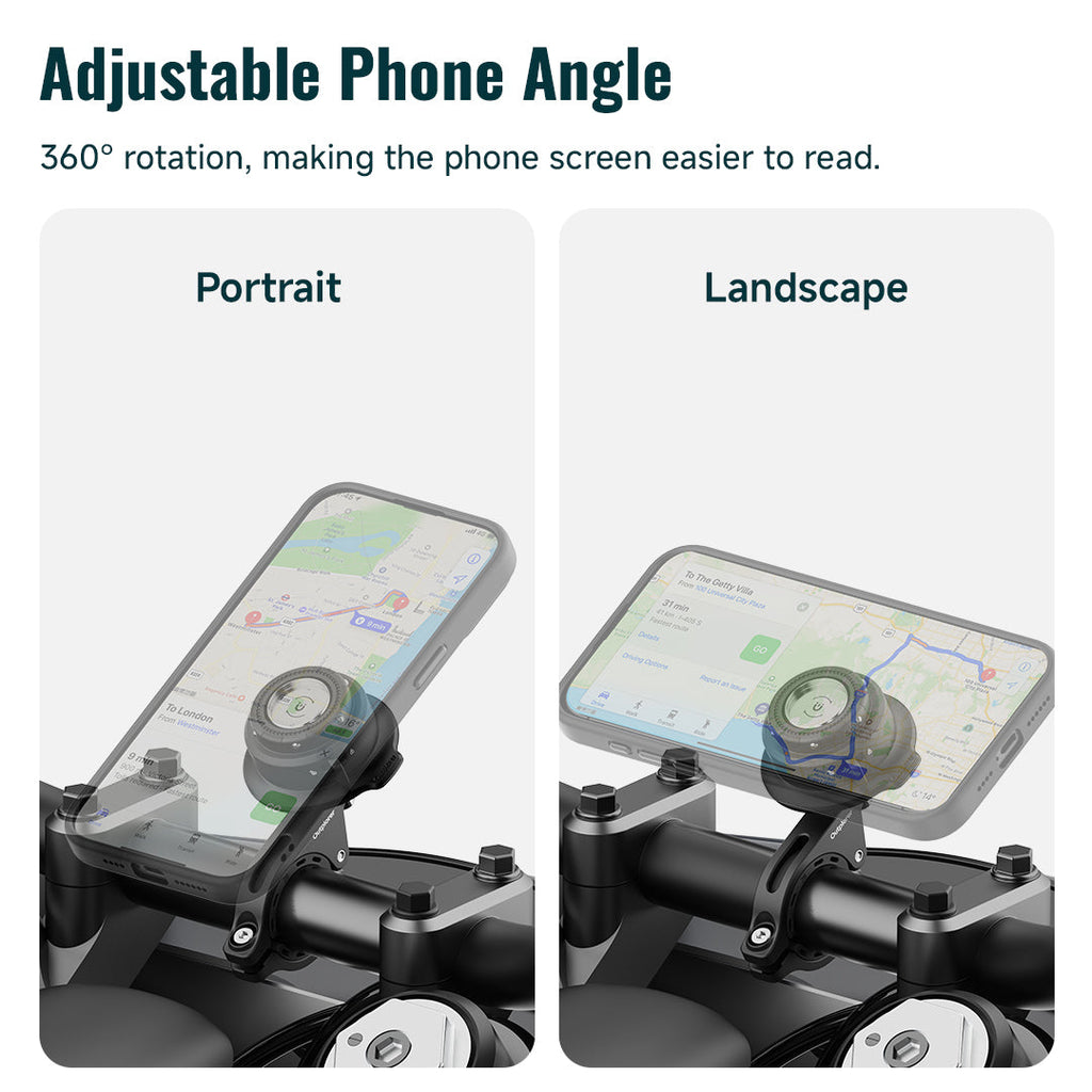 QM01 Handlebar Mount – Soporte Magnético para Manillar