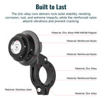 QM01 Handlebar Mount – Soporte Magnético para Manillar