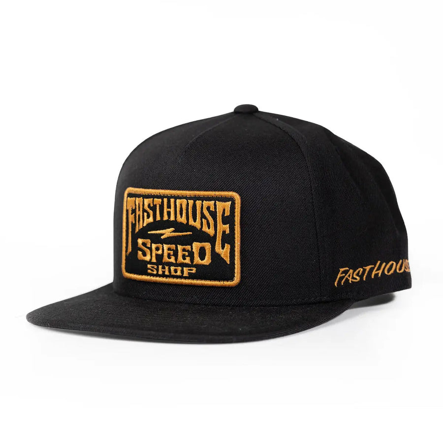 Fasthouse Record Hat Black — vista 1