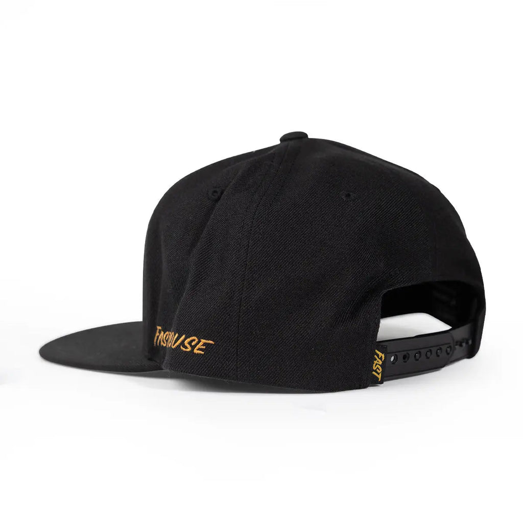 Fasthouse Record Hat Black