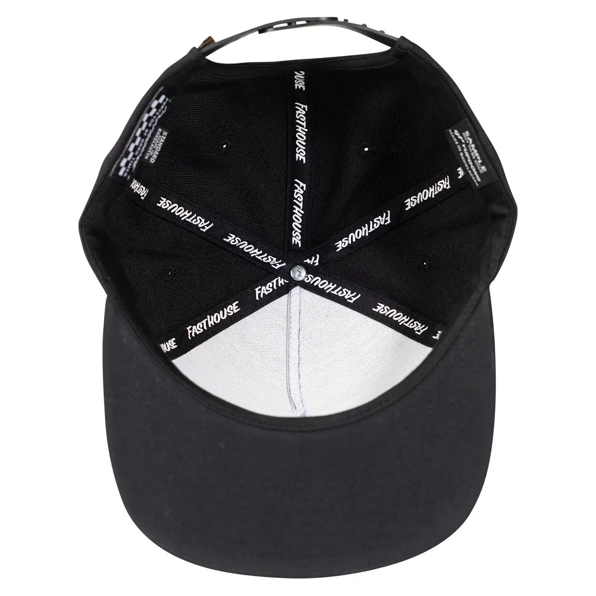 Fasthouse Record Hat Black