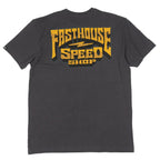 Fasthouse Record Tee Graphite Black
