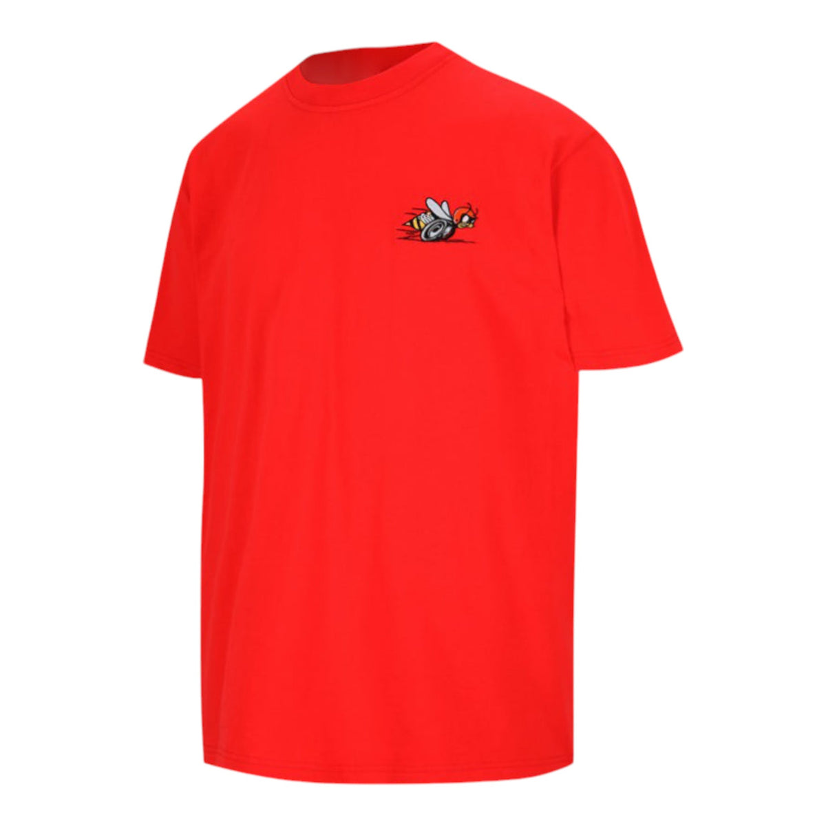 Black Label Biker Speed Freaks T-Shirt – Red — vista 2