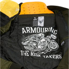 SA1NT Armoured Bomber Jacket - Olive